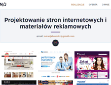 Tablet Screenshot of natanjablonski.com